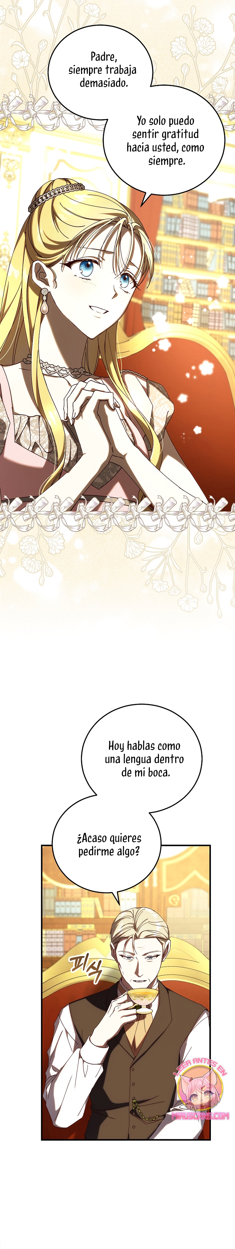 Como es algo que desconozco, ¿deberíamos separarnos, su majestad? Capítulo 54 - Page 17