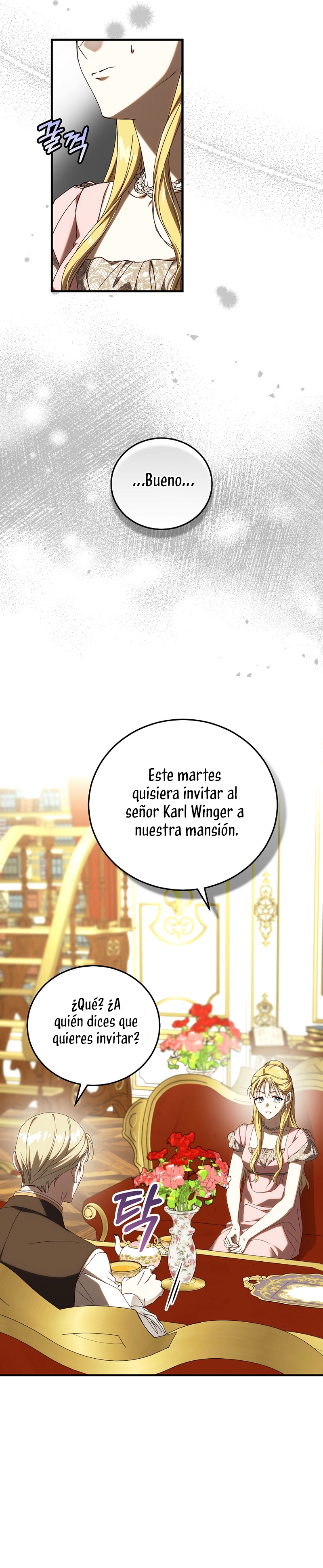 Como es algo que desconozco, ¿deberíamos separarnos, su majestad? Capítulo 54 - Page 18