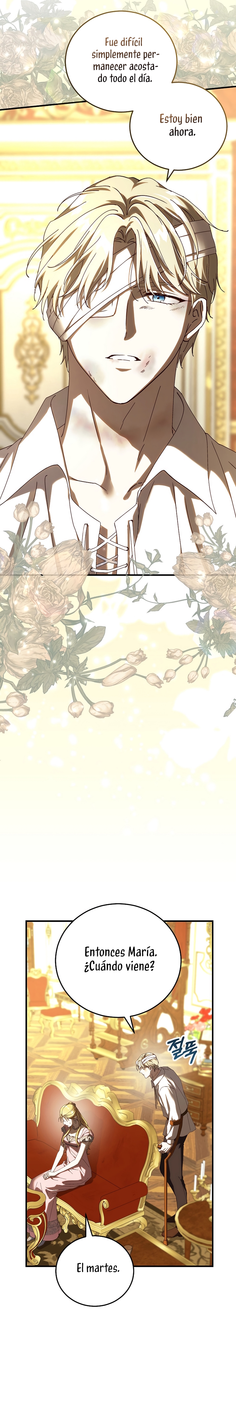 Como es algo que desconozco, ¿deberíamos separarnos, su majestad? Capítulo 54 - Page 29