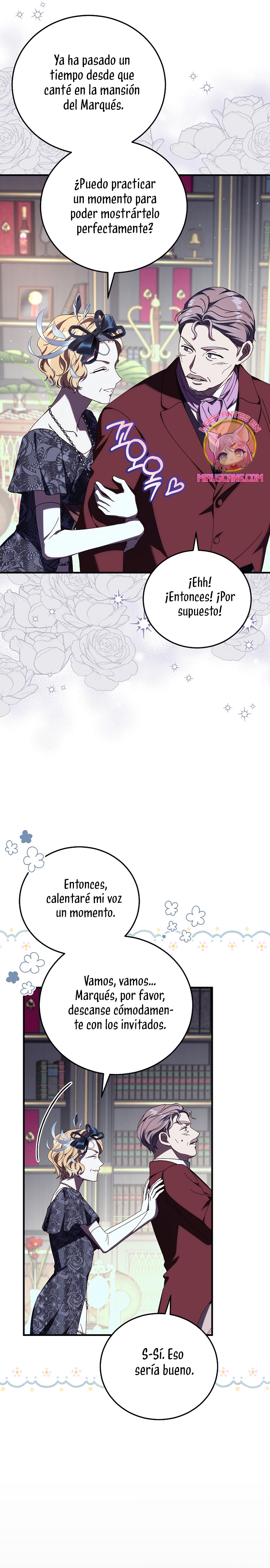 Como es algo que desconozco, ¿deberíamos separarnos, su majestad? Capítulo 54 - Page 8