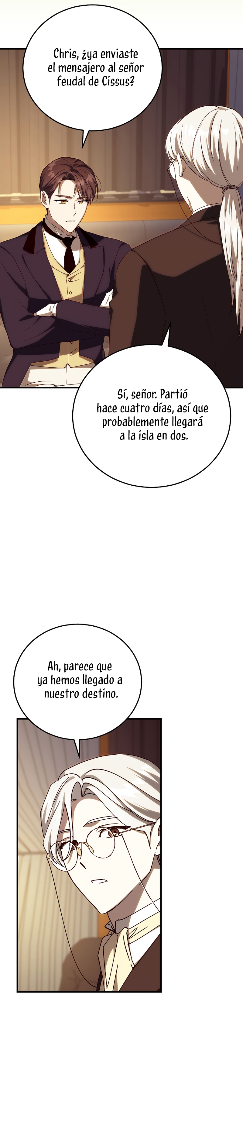 Como es algo que desconozco, ¿deberíamos separarnos, su majestad? Capítulo 55 - Page 22