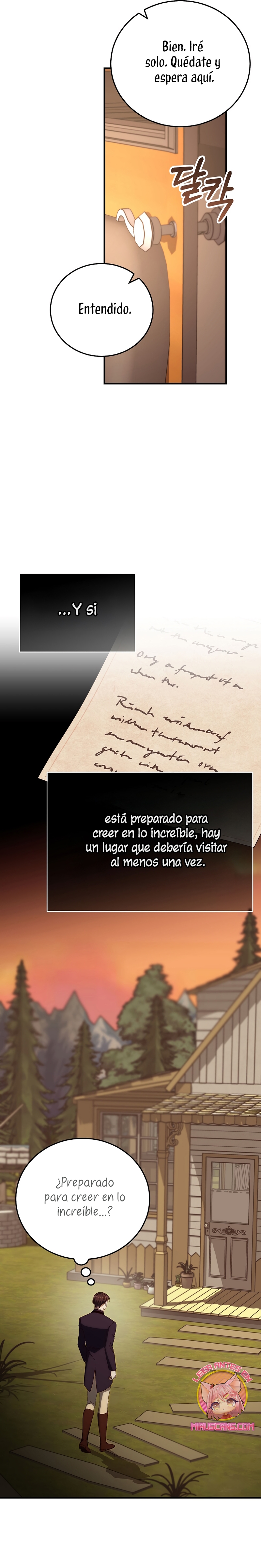 Como es algo que desconozco, ¿deberíamos separarnos, su majestad? Capítulo 55 - Page 23