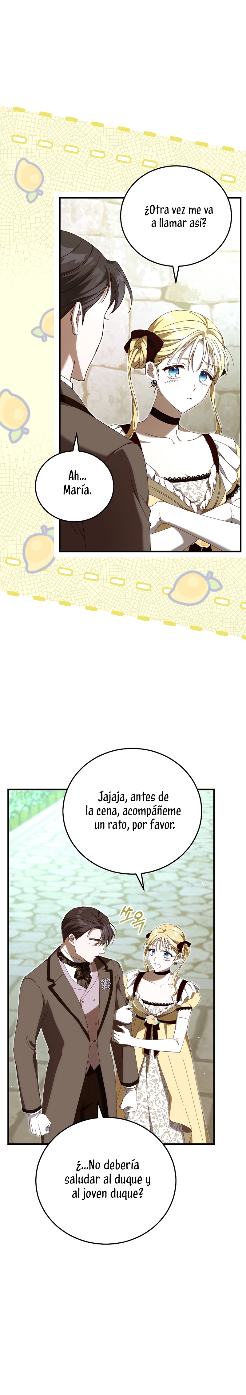 Como es algo que desconozco, ¿deberíamos separarnos, su majestad? Capítulo 56 - Page 11