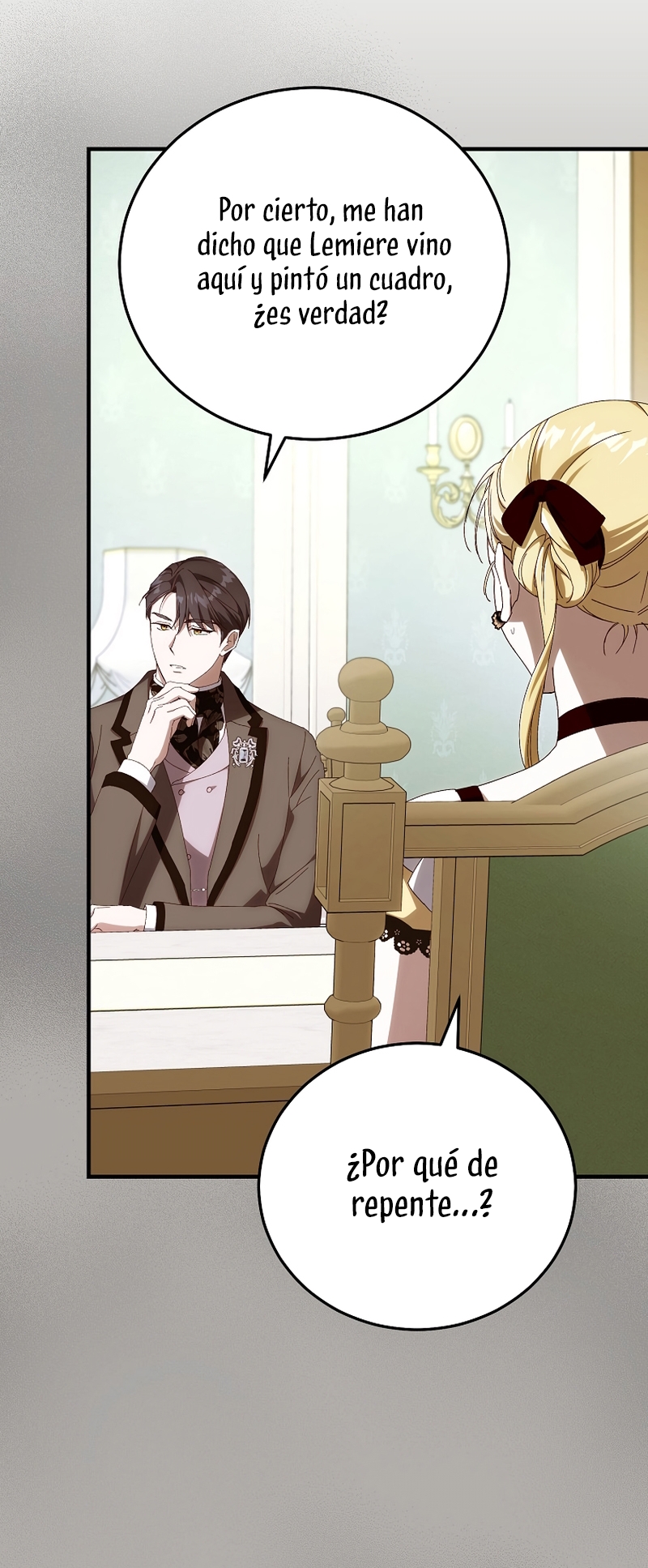 Como es algo que desconozco, ¿deberíamos separarnos, su majestad? Capítulo 56 - Page 18