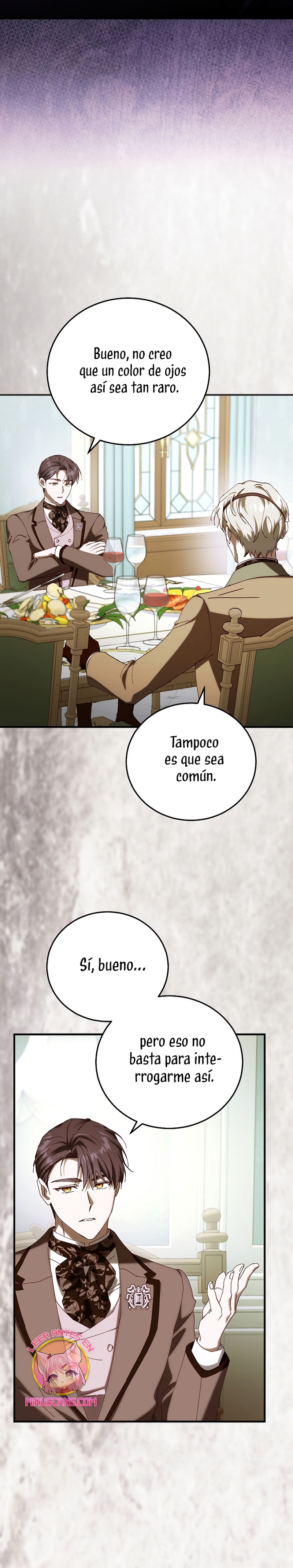 Como es algo que desconozco, ¿deberíamos separarnos, su majestad? Capítulo 57 - Page 19