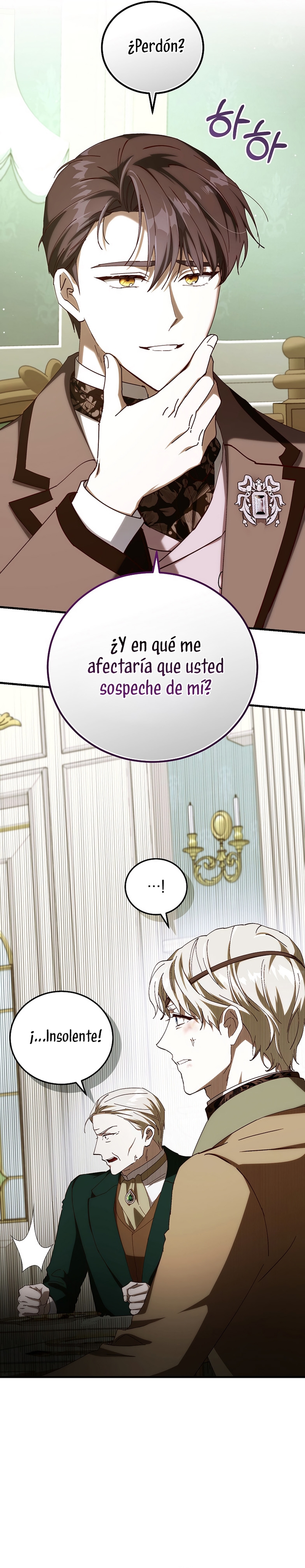 Como es algo que desconozco, ¿deberíamos separarnos, su majestad? Capítulo 57 - Page 21