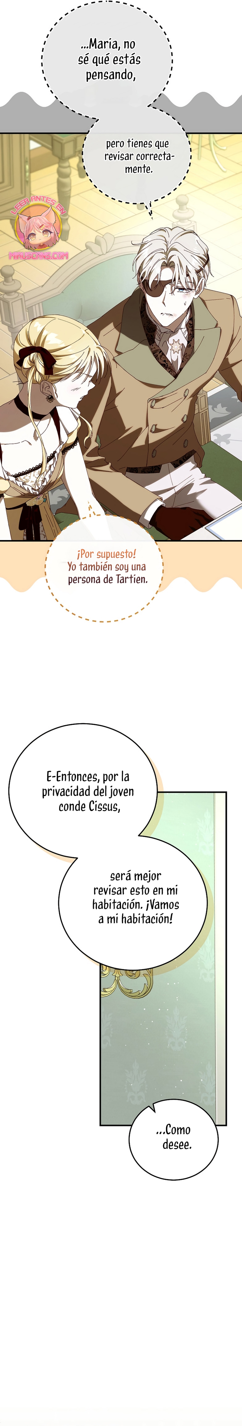 Como es algo que desconozco, ¿deberíamos separarnos, su majestad? Capítulo 57 - Page 27