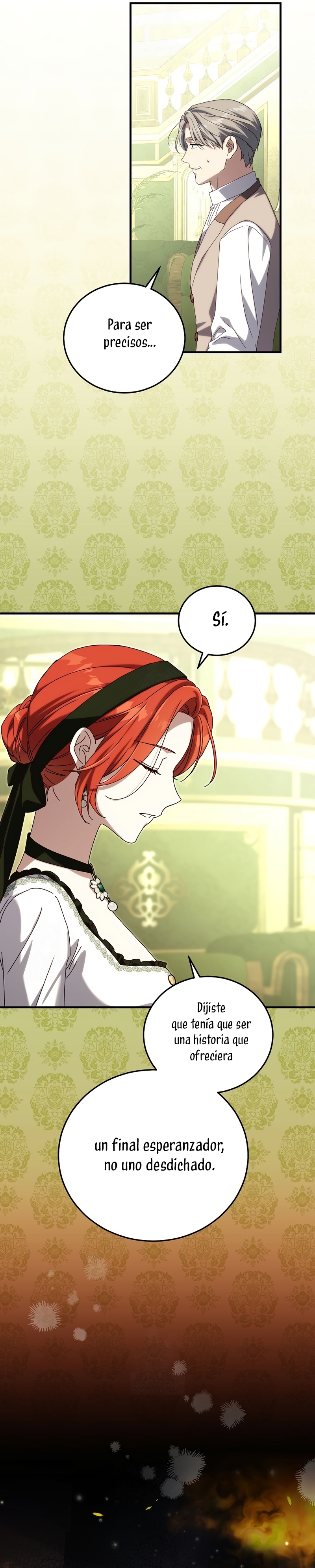 Como es algo que desconozco, ¿deberíamos separarnos, su majestad? Capítulo 62 - Page 27