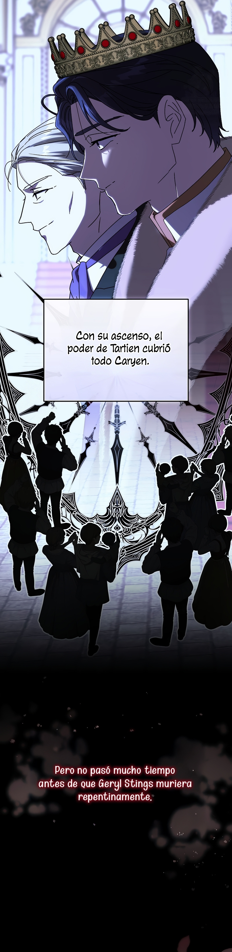 Como es algo que desconozco, ¿deberíamos separarnos, su majestad? Capítulo 63 - Page 12