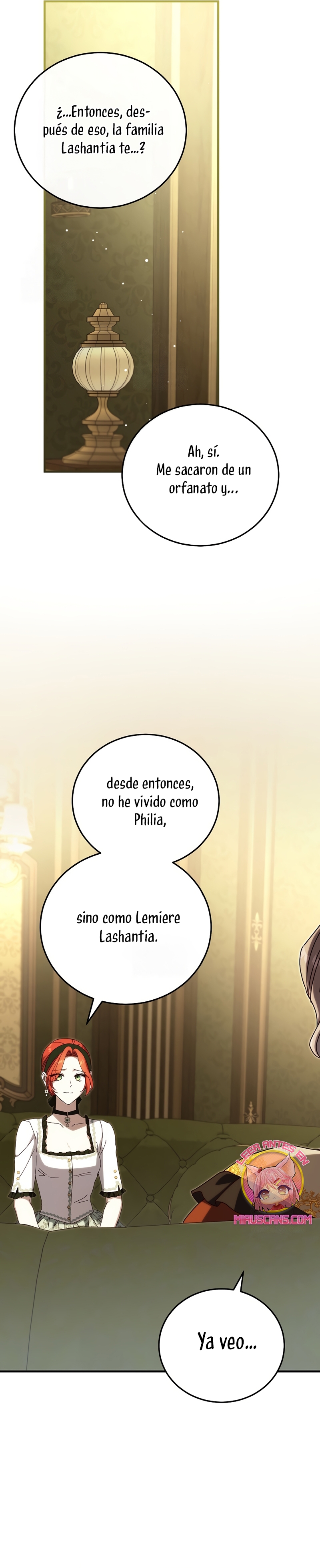 Como es algo que desconozco, ¿deberíamos separarnos, su majestad? Capítulo 63 - Page 20