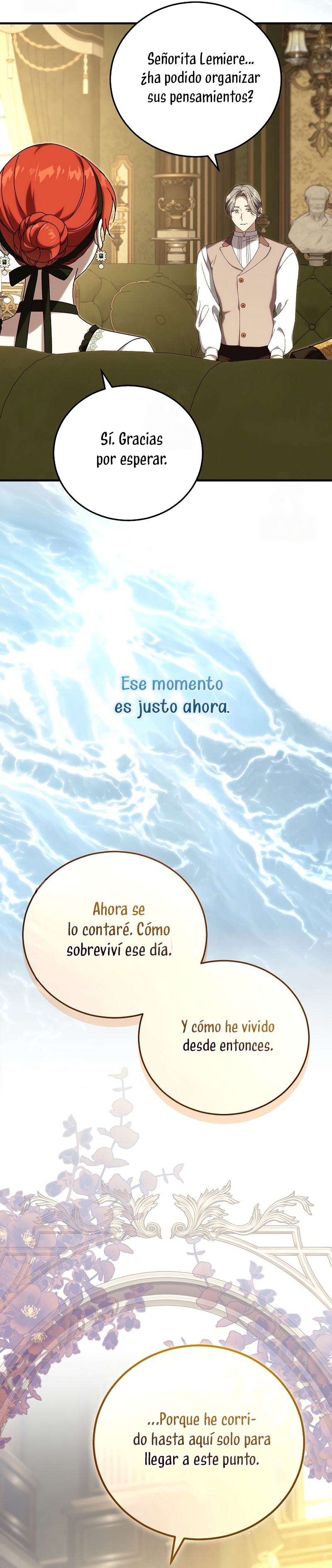 Como es algo que desconozco, ¿deberíamos separarnos, su majestad? Capítulo 63 - Page 33