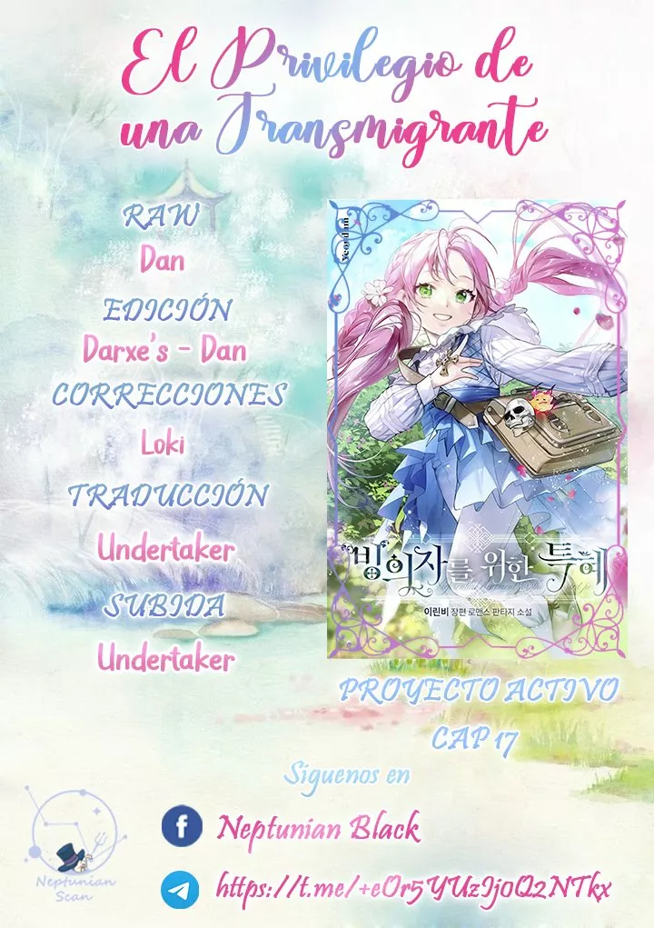 El privilegio de una Transmigrante Capítulo 17 - Page 1
