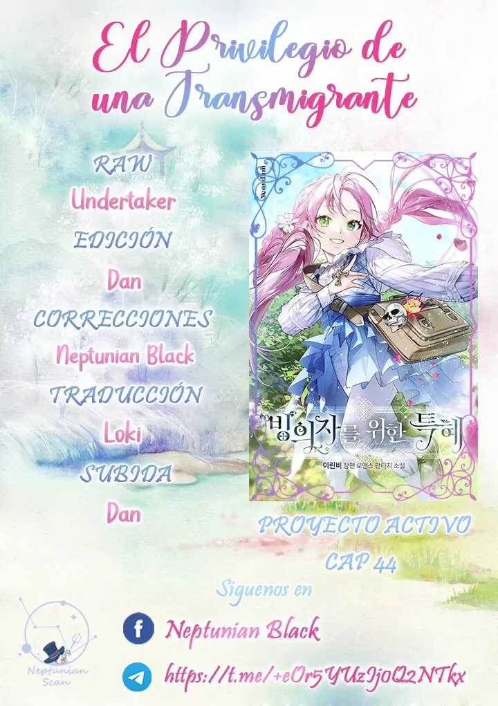 El privilegio de una Transmigrante Capítulo 44 - Page 1