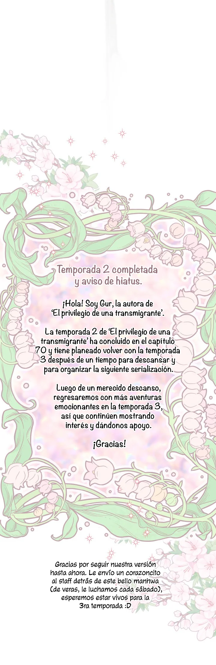 El privilegio de una Transmigrante Capítulo 70 - Page 17