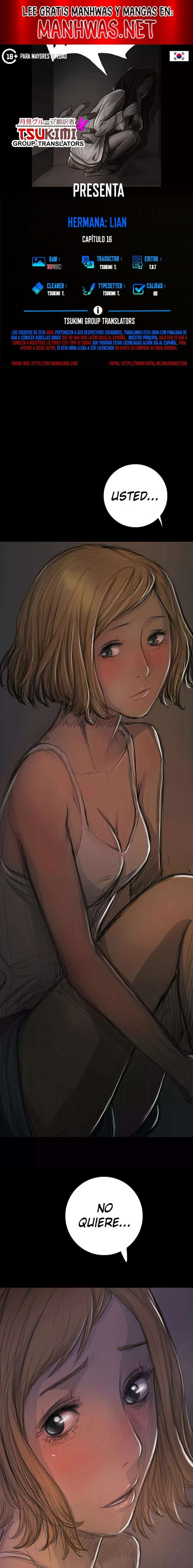 Hermana: Lian Capítulo 16 - Page 1