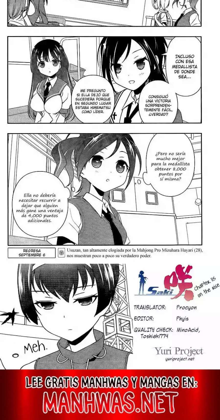 Saki Capítulo 117 - Page 3