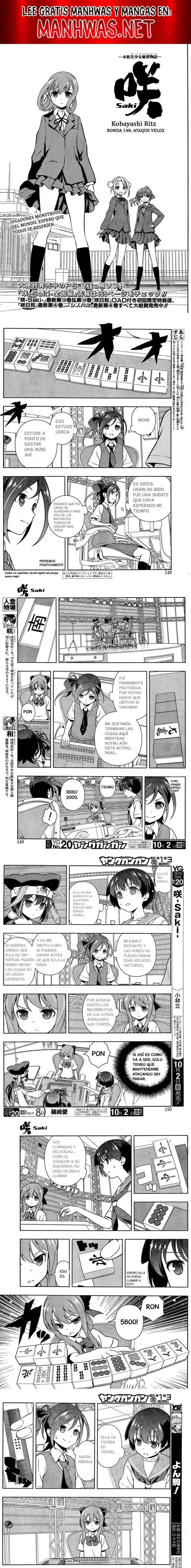 Saki Capítulo 150 - Page 1