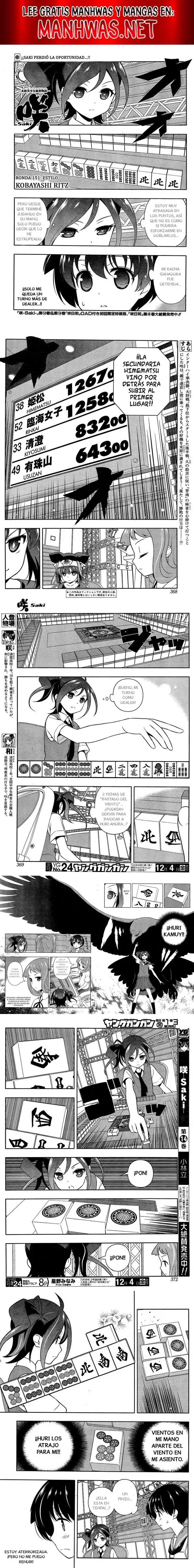 Saki Capítulo 153 - Page 1