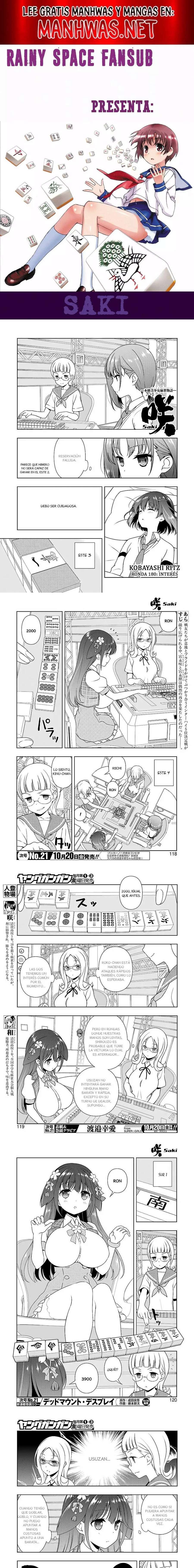 Saki Capítulo 182 - Page 1