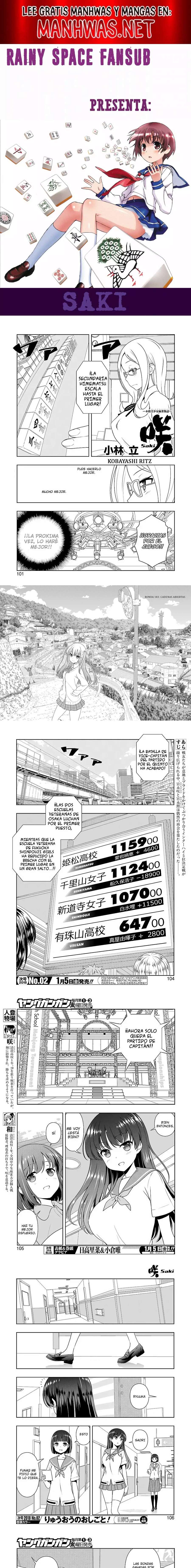 Saki Capítulo 185 - Page 1