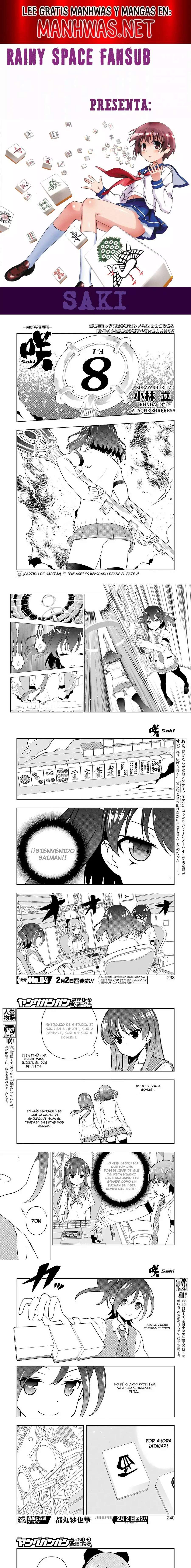 Saki Capítulo 186 - Page 1