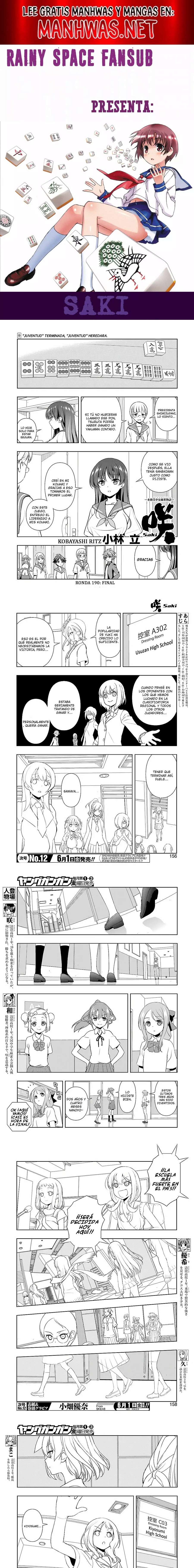 Saki Capítulo 192 - Page 1