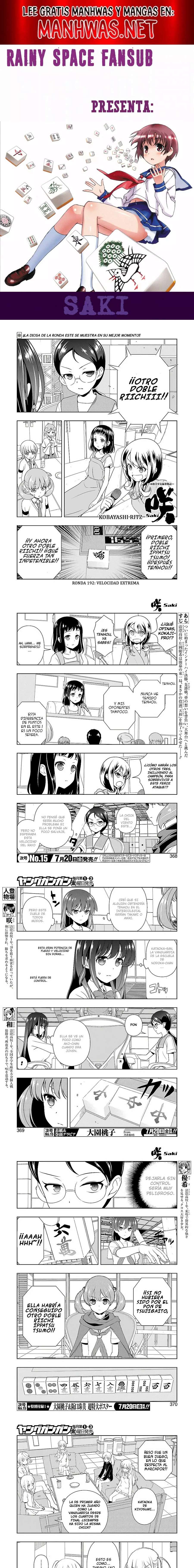 Saki Capítulo 194 - Page 1