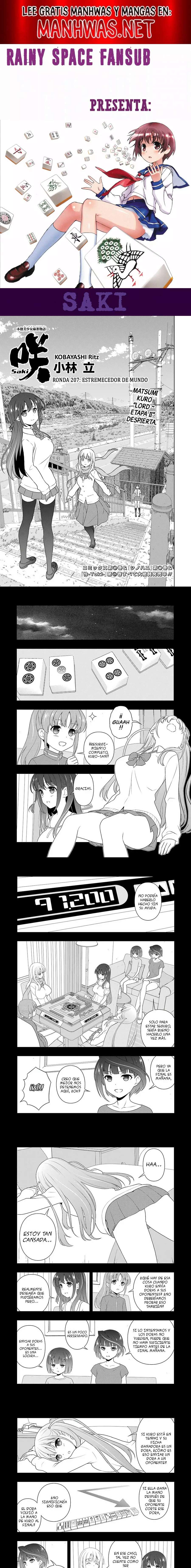Saki Capítulo 209 - Page 1