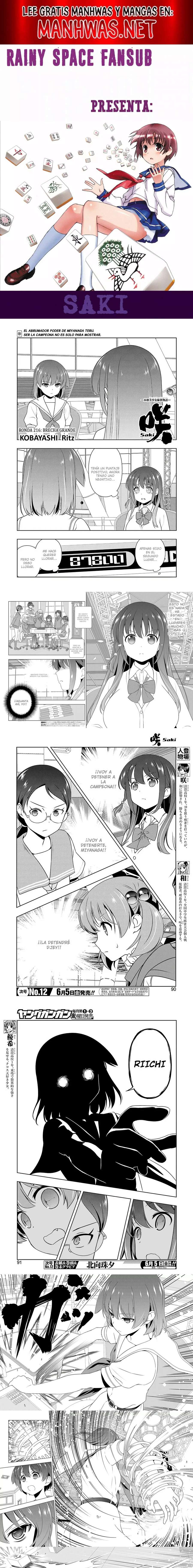 Saki Capítulo 218 - Page 1