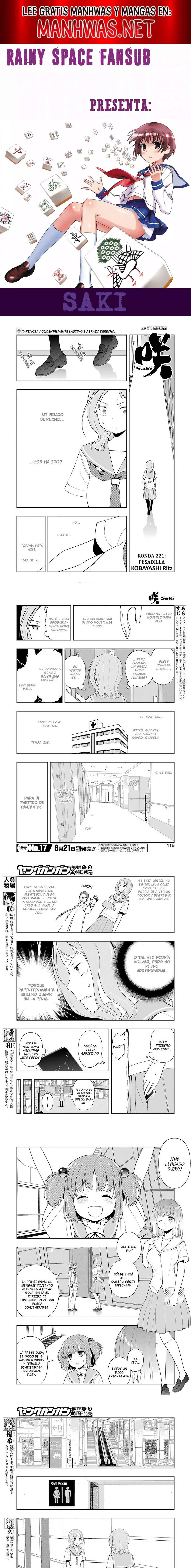 Saki Capítulo 223 - Page 1