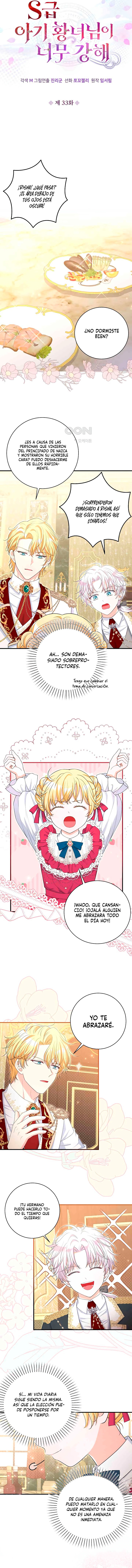 La Princesa Bebé Clase S Es Muy Fuerte Capítulo 33 - Page 4