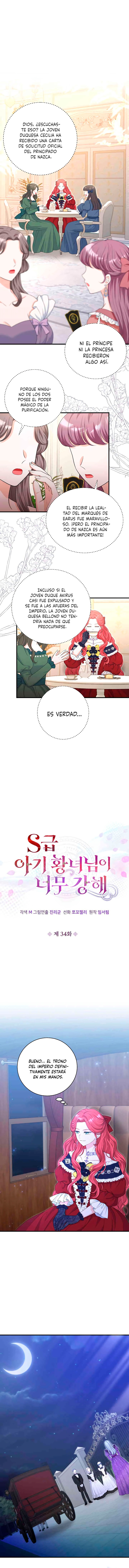 La Princesa Bebé Clase S Es Muy Fuerte Capítulo 34 - Page 2