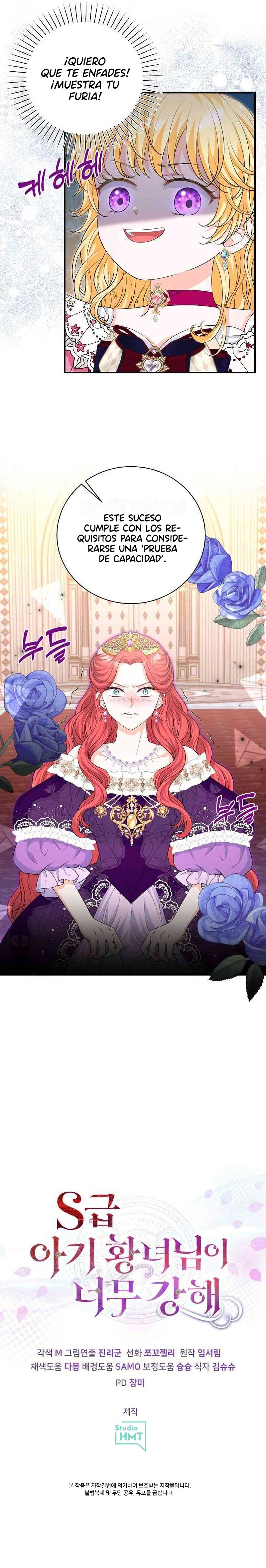 La Princesa Bebé Clase S Es Muy Fuerte Capítulo 35 - Page 12