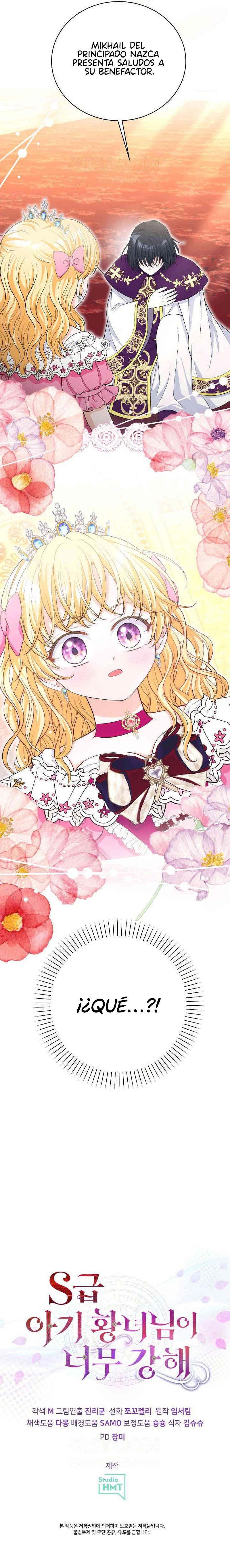 La Princesa Bebé Clase S Es Muy Fuerte Capítulo 37 - Page 14