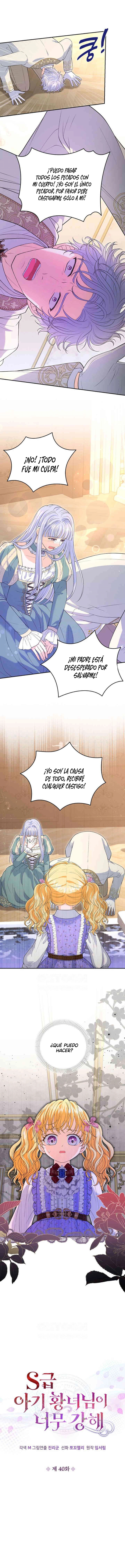 La Princesa Bebé Clase S Es Muy Fuerte Capítulo 40 - Page 2