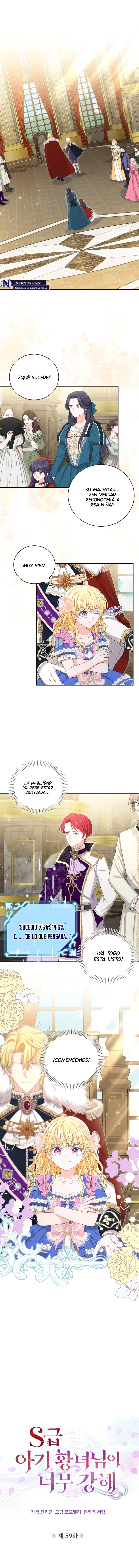La Princesa Bebé Clase S Es Muy Fuerte Capítulo 59 - Page 2