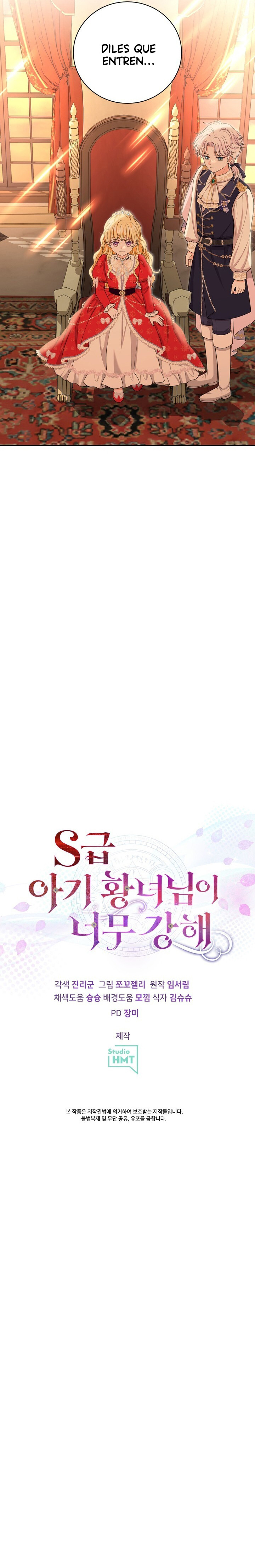 La Princesa Bebé Clase S Es Muy Fuerte Capítulo 74 - Page 8