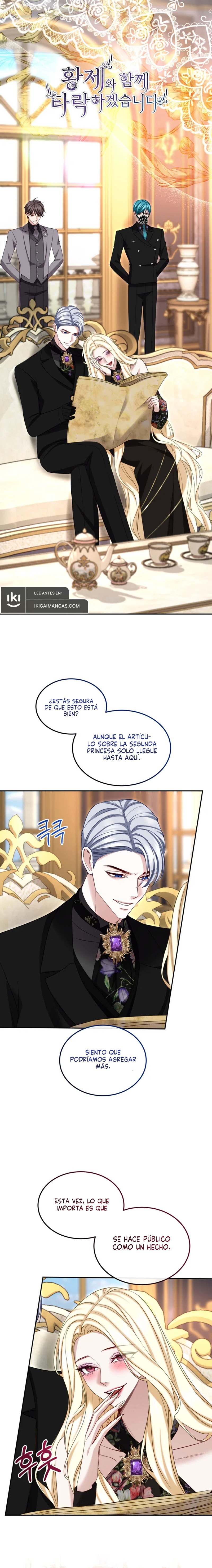 Me Corromperé Junto Al Emperador Capítulo 163 - Page 1