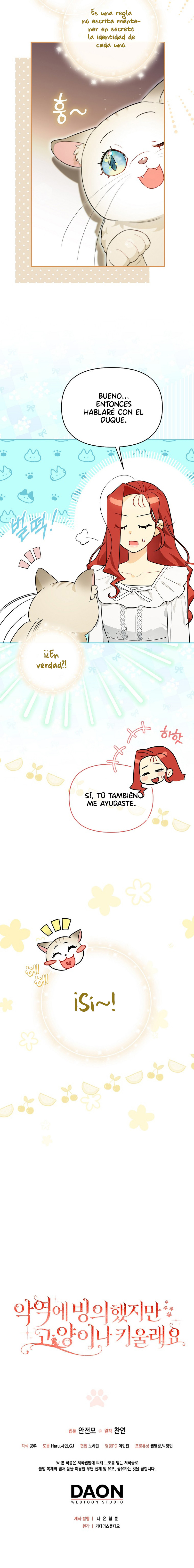 ¿Si Reencarné Como Villana Por Qué Me Convertí En Una Mayordomo De Gatos? Capítulo 14 - Page 12