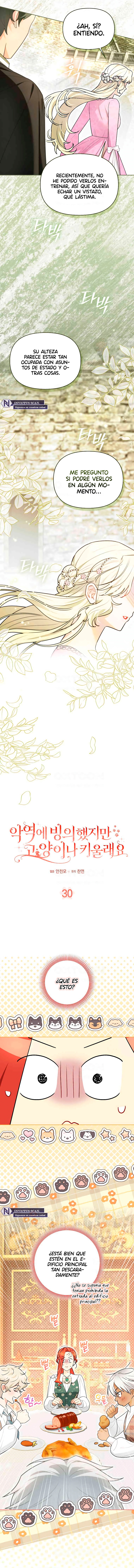 ¿Si Reencarné Como Villana Por Qué Me Convertí En Una Mayordomo De Gatos? Capítulo 30 - Page 3
