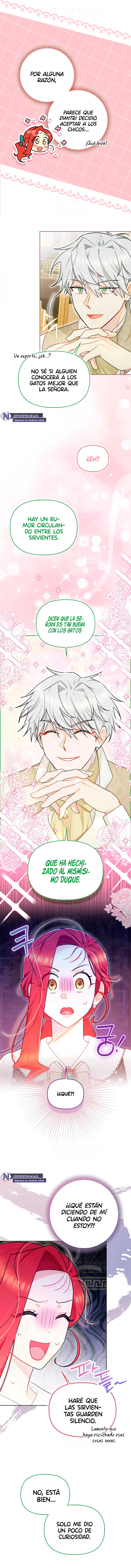 ¿Si Reencarné Como Villana Por Qué Me Convertí En Una Mayordomo De Gatos? Capítulo 30 - Page 5