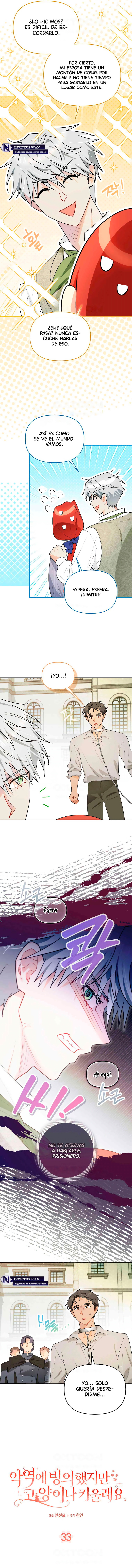 ¿Si Reencarné Como Villana Por Qué Me Convertí En Una Mayordomo De Gatos? Capítulo 33 - Page 6