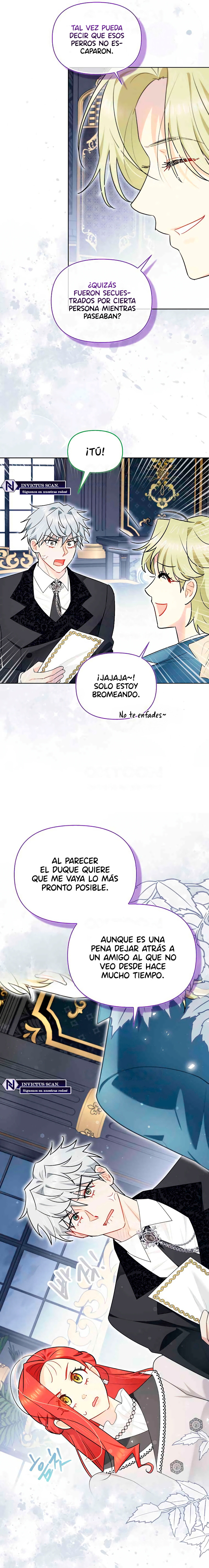 ¿Si Reencarné Como Villana Por Qué Me Convertí En Una Mayordomo De Gatos? Capítulo 34 - Page 3