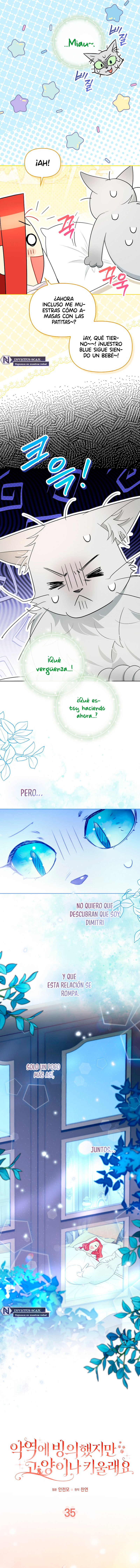 ¿Si Reencarné Como Villana Por Qué Me Convertí En Una Mayordomo De Gatos? Capítulo 35 - Page 5