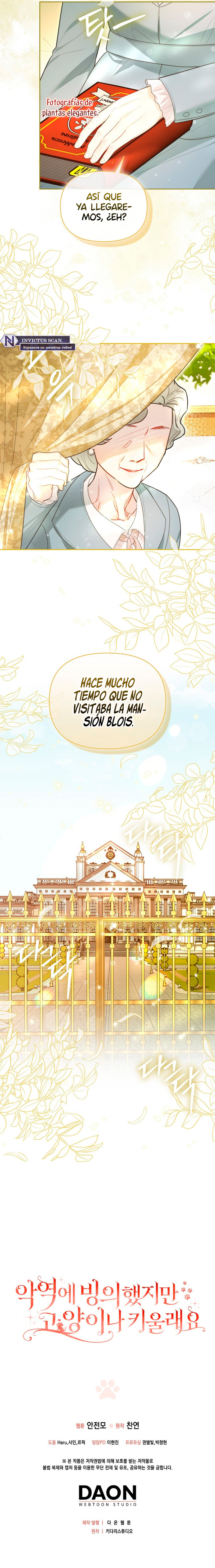 ¿Si Reencarné Como Villana Por Qué Me Convertí En Una Mayordomo De Gatos? Capítulo 36 - Page 11