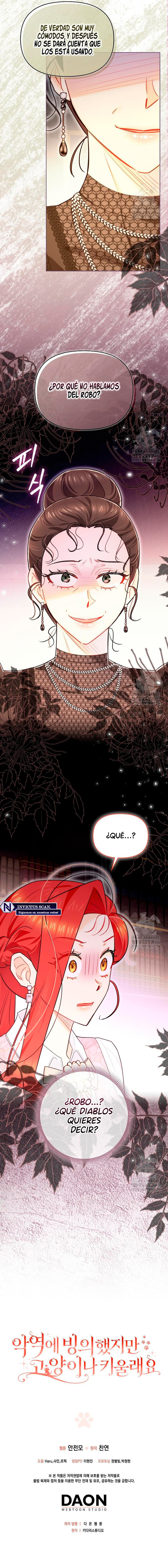 ¿Si Reencarné Como Villana Por Qué Me Convertí En Una Mayordomo De Gatos? Capítulo 38 - Page 16