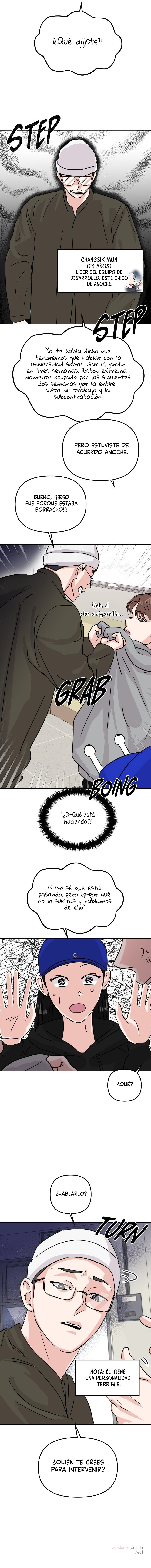Es un romance universitario Capítulo 8.2 - Page 7