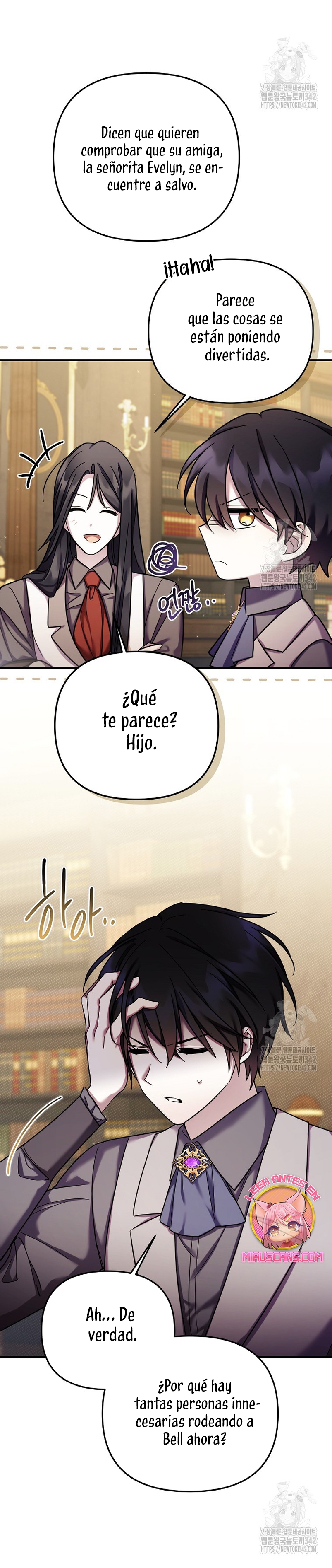 La enferma terminal rechaza la adopción Capítulo 28 - Page 35