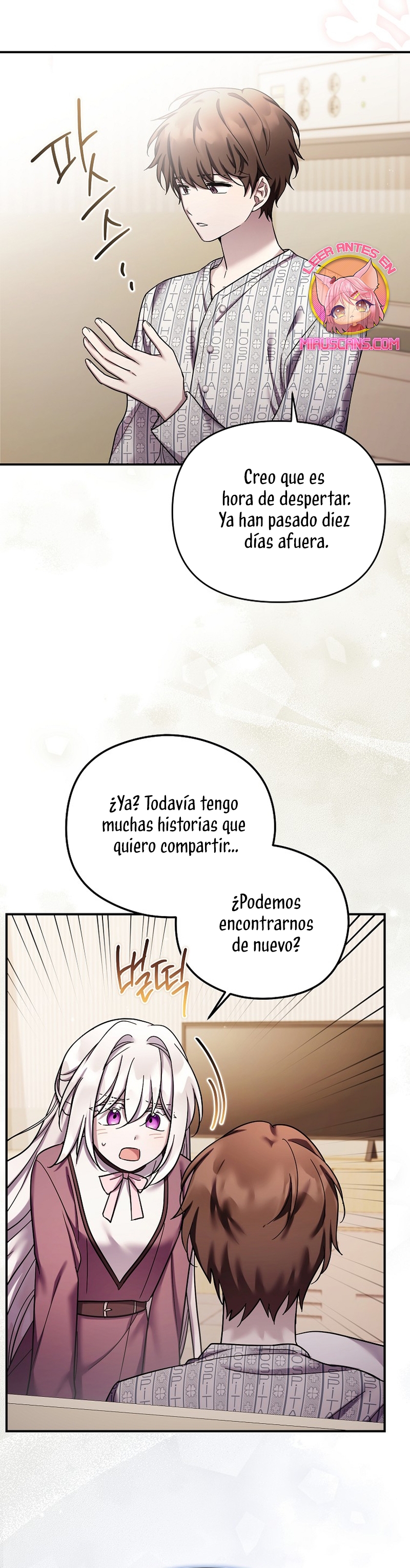 La enferma terminal rechaza la adopción Capítulo 38 - Page 35