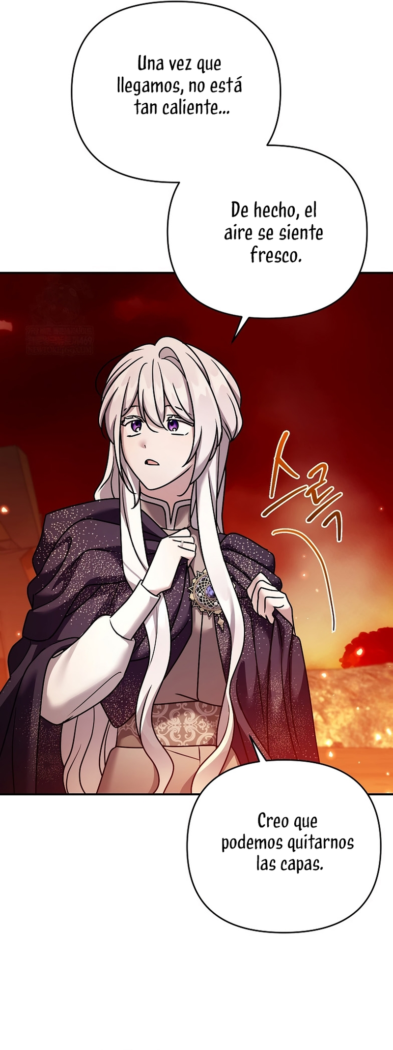 La enferma terminal rechaza la adopción Capítulo 77 - Page 28